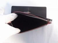 ストラップ付き長財布 ブラック 520