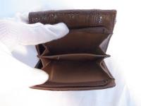 二つ折り財布 ブラウン 471