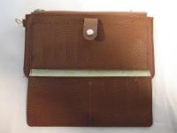 ストラップ付き長財布 キャメル 517