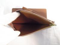 ストラップ付き長財布 キャメル 517