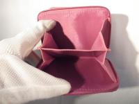 二つ折り財布 ピンク 424