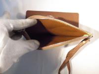 ストラップ付き長財布 ブラウン 379