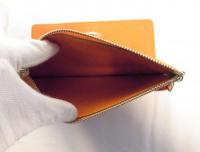 ストラップ付き長財布 オレンジ 230