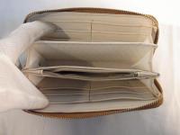 ストラップ付きラウンドファスナー長財布 パッチワーク G 505