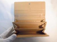 長財布　メタリックブラック　171