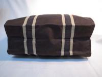 トートバック バイカラー ブラウン 186