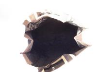 トートバック バイカラー ブラウン 186