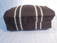 トートバック バイカラー ブラウン 435