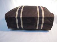 トートバック バイカラー ブラウン 535