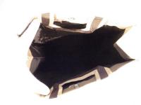 トートバック バイカラー ベージュ 176