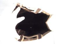 トートバック バイカラー ベージュ 182