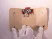 キーケース 6連 レッド 614