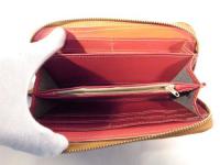 ストラップ付きラウンドファスナー長財布 パッチワーク E 203 ※