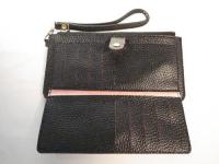 ストラップ付き長財布 ブラック 130※