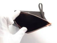 ストラップ付き長財布 ブラック 130※