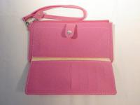 ストラップ付き長財布 ピンク 121※