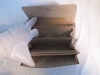 長財布 バイカラー ブラウン×ベージュ 461