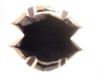 トートバック バイカラー ベージュ 538