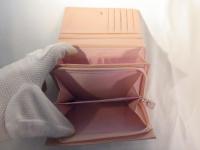 二つ折り財布 シャンパンピンク 477