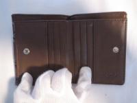 二つ折り長財布 ブラウン 473