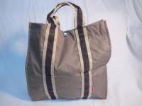 トートバック バイカラー ベージュ 448