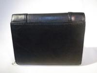 二つ折り財布 ブラック 423