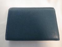 二つ折り財布 ネイビー 155
