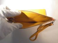 ストラップ付き長財布 イエロー 137